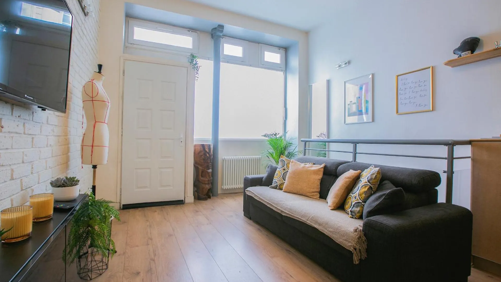Apartment Loft In Batignolles Next To Montmartre - Lm17 *