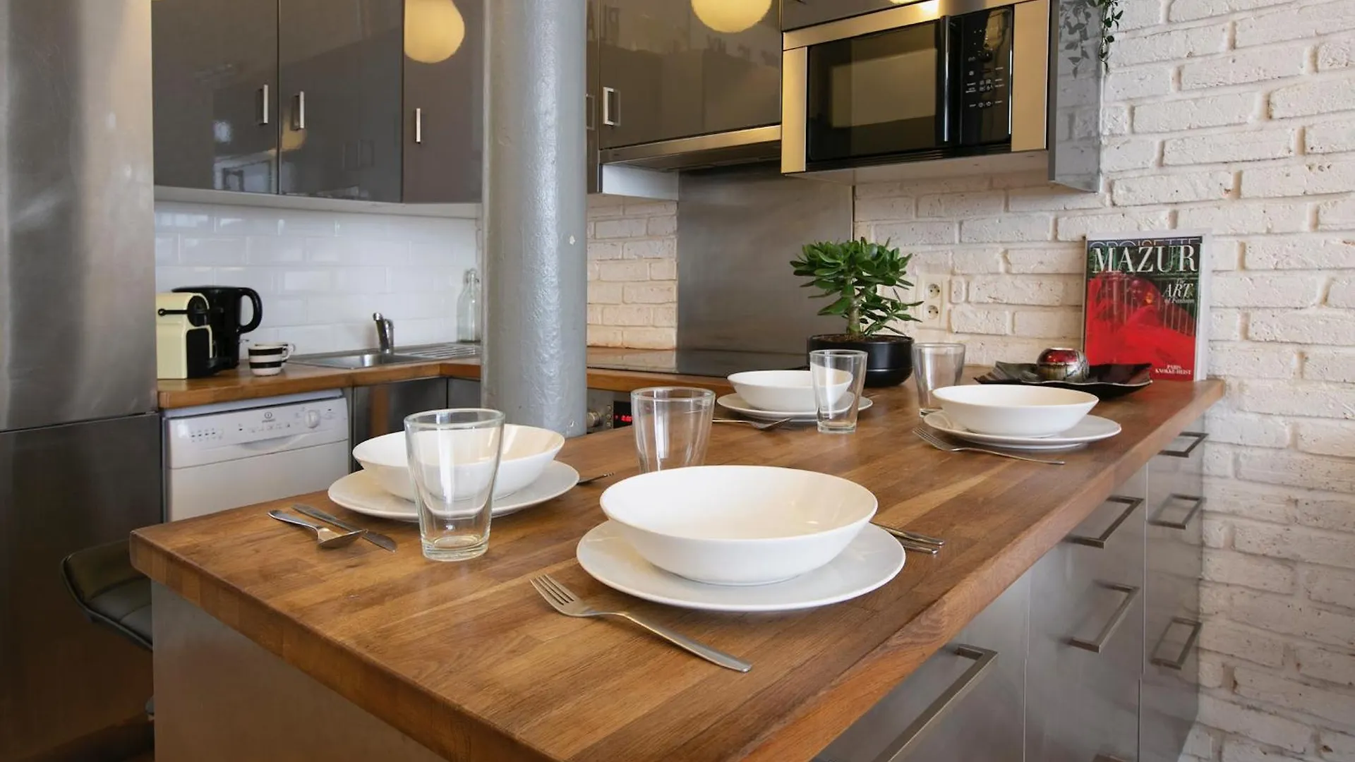 Loft In Batignolles Next To Montmartre - Lm17 شقة